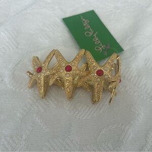 Lilly Pulitzer Gold Starfish Bracelet